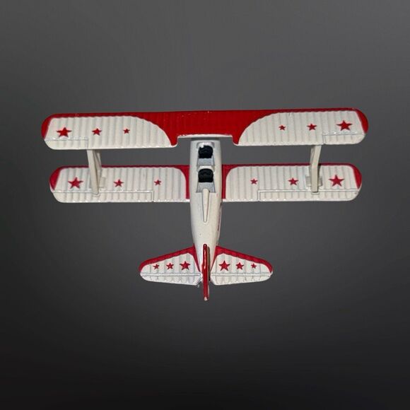 Red Baron Frozen Pizza 1991 Promotional Stearman Squadron Biplane Airplane 1:72 - Picture 4 of 7